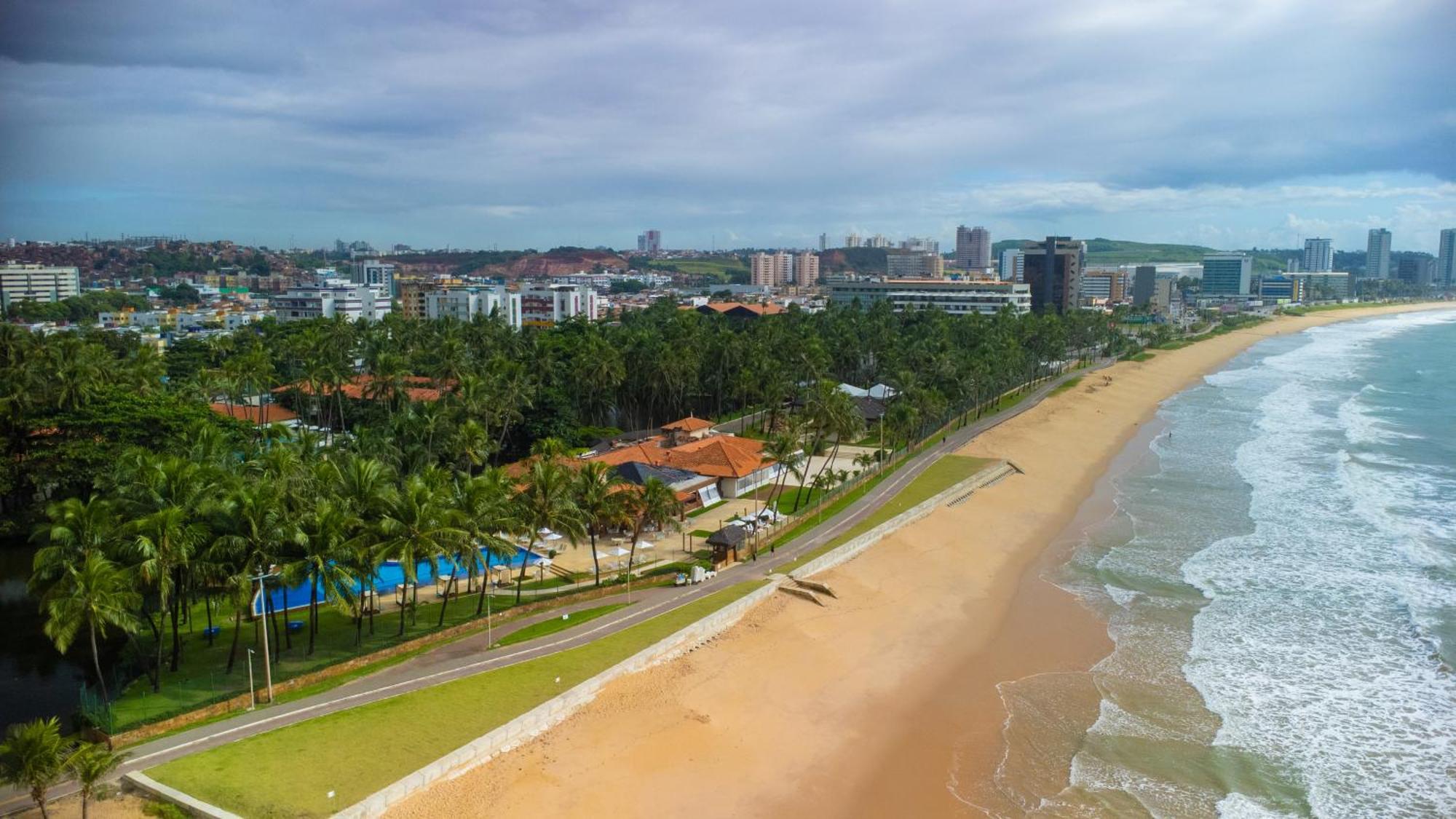 Jatiuca Suites Resort By Slaviero Hoteis Maceio Dış mekan fotoğraf
